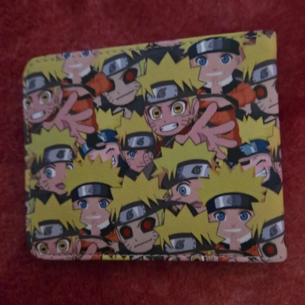 Naruto Themed Money Clip - Yellow and Orange